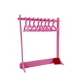 thumbnail image 3 of jifeng Creative Earring Display Stand Dangle Earring Hanging Organizer Acrylic Earrings Pink, 3 of 9