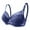 Dark Blue, variant on Ohufall Bras For Women Solid Lace Lingerie Bras Plus Size Underwear Bralette Bras Comfortable Bra Lingerie For Women