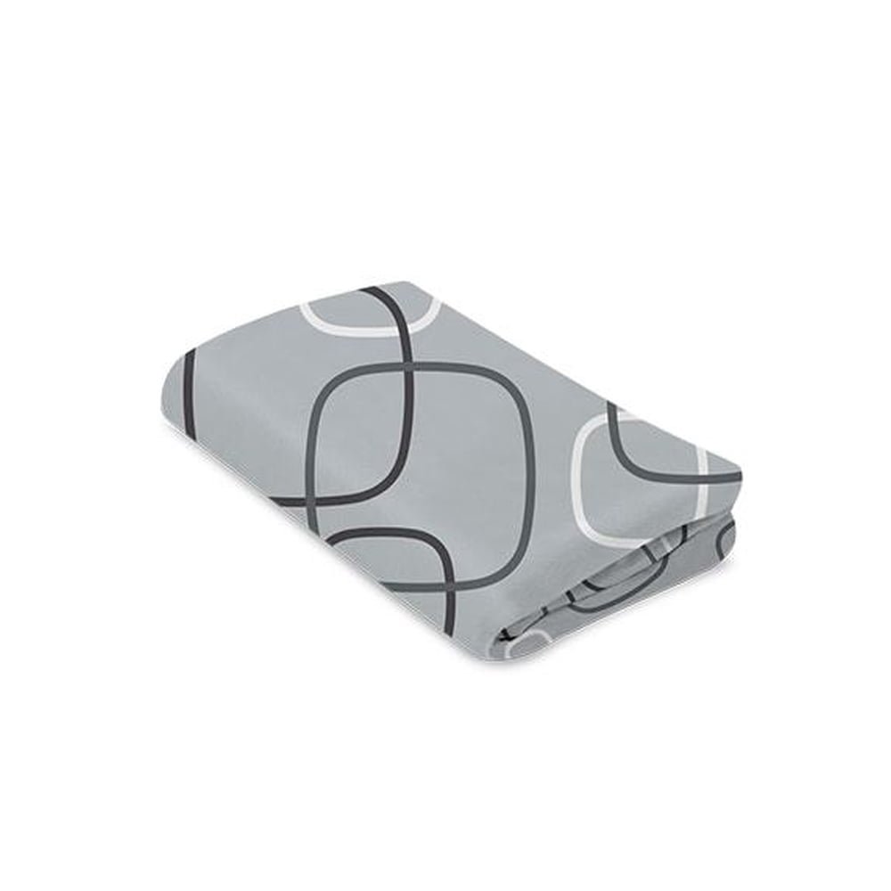 4moms Breeze Playard Sheets, silver/white, waterproof, machine washable
