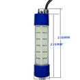 thumbnail image 3 of LIKSEA Marca 200W Luz Verde Luz de Pesca Submarina 12V DC Longitud Del Cable 196 Pulgadas, 3 of 8