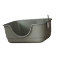 thumbnail image 4 of Bandeja para arena para gatos Strade Fareast Limited con tapa abierta gran capacidad con pala y entrada baja Gris, 4 of 8