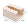 thumbnail image 3 of Caja de pañuelos de pared Servilleteros Estuche para toallas de papel autoadhesivo (Beige), 3 of 5