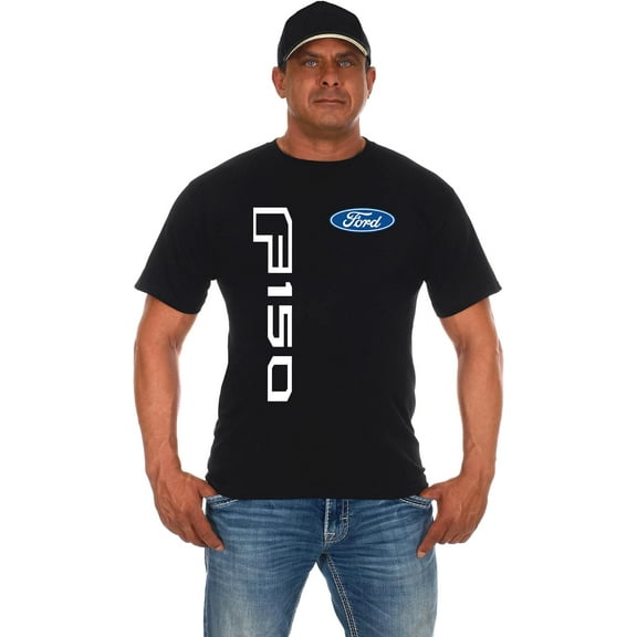 JH Design Men's Ford F150 Truck Classic T-Shirt Short Sleeve Crew Neck Shirt