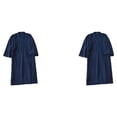 thumbnail image 2 of Guardurnaity Kimono sólido primavera verano crepé camisón suelto mujeres hombres Albornoz media manga hogar Hotel ropa de dormir Type5 NO5, 2 of 6
