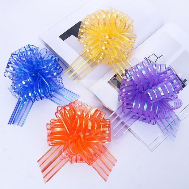 Juego de cintas para ramo de flores artificiales, flores para coche de boda para decoración de fiesta de boda