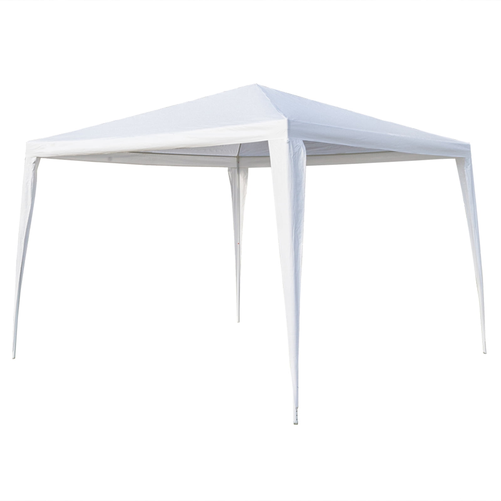 Kepooman 3 x 3m Portable Home Use Waterproof Canopy, Outdoor Wedding Canopy Tent with Spiral Tubes for Party/ Exhibition/ Picnic, White, No Cloth Kepooman 3 x 3m Portable Home Use Waterproof Canopy, Outdoor Wedding Canopy Tent with Spiral Tubes for Party/ Exhibition/ Picnic, White, No Cloth