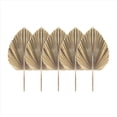 thumbnail image 2 of 10Pcs Natural Dried Palm Leaves Tropical Dried Palm Fans Boho Dry Leaves Decor Kitchen Wedding, 2 of 9
