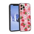 thumbnail image 1 of Strawberries Phone Case, Degined for iPhone 12 Pro Max Case Men Women, Flexible Silicone Shockproof Case for iPhone 12 Pro Max, 1 of 1