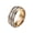 8MM Black, variant on Unisex Tungsten Steel 6mm Silver Simple Plain Domed Carbon Fiber Double Grooved Meteorite Inlay Wedding Ring Promise Comfort Fit Size 11