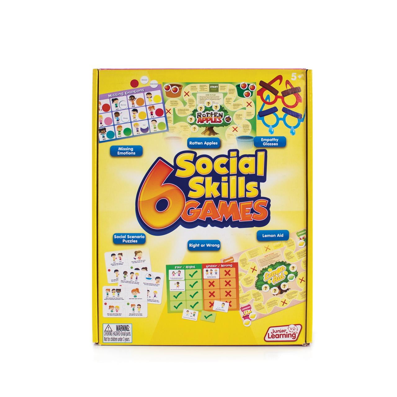 Junior Learning 6 Social Skills Games - Educational Games - Walmart.com