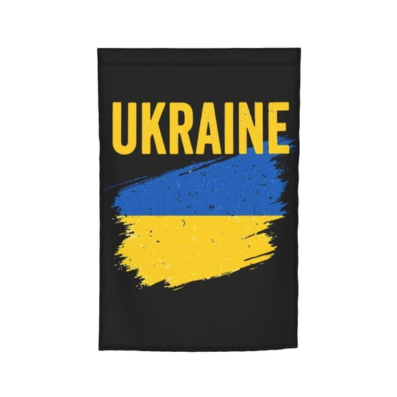 Decorative Flags, Ukraine Sunflower Flag Double Garden Flag Welcome Flag Vertical Seasonal Flags for Yard Inside Outside Decor 12X18 Inch, Flags_ Banners & Accessories