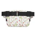 thumbnail image 3 of Balery Roses Flowers Mochila Cinturón para Mujeres y Hombres, Bolsa de Cintura Impermeable de Doble Capa con Correa, 3 of 9