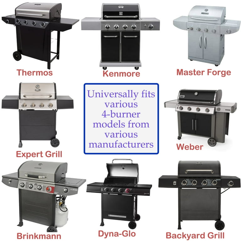 Set of Universal Stainless Steel Burners for Bbq models from