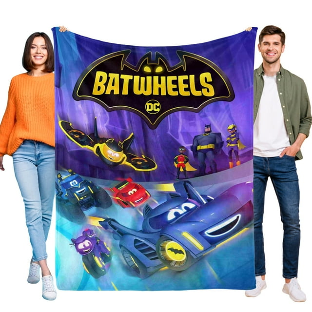 Batwheels anti-pilling, suave, ligera, esponjosa y acogedora de lujo para hogar y cocina – Perfecta para niños y adultos,150X130cm