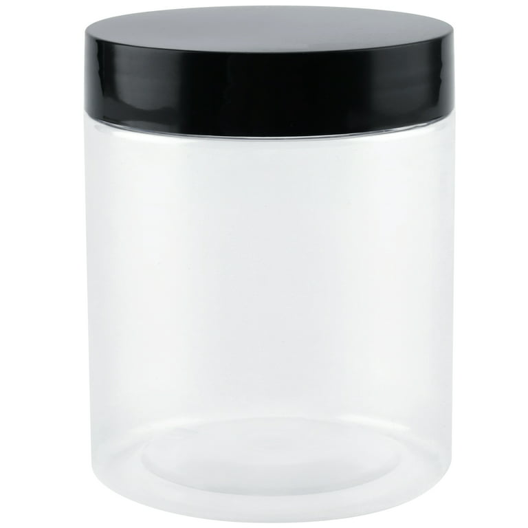 13oz (105 Dram) Plastic Container with Clear Lid - MOQ 250,000