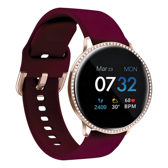 Smartwatch Itouch Sport 3 43mm Gps Monitor Sueño Vino Oro Rosa