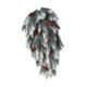 thumbnail image 2 of Planta colgante artificial, forma de lágrima, decoración navideña, corona de invierno para fiesta temática, jardín, fiesta de inauguración de la casa. Blanco con conos, 2 of 8