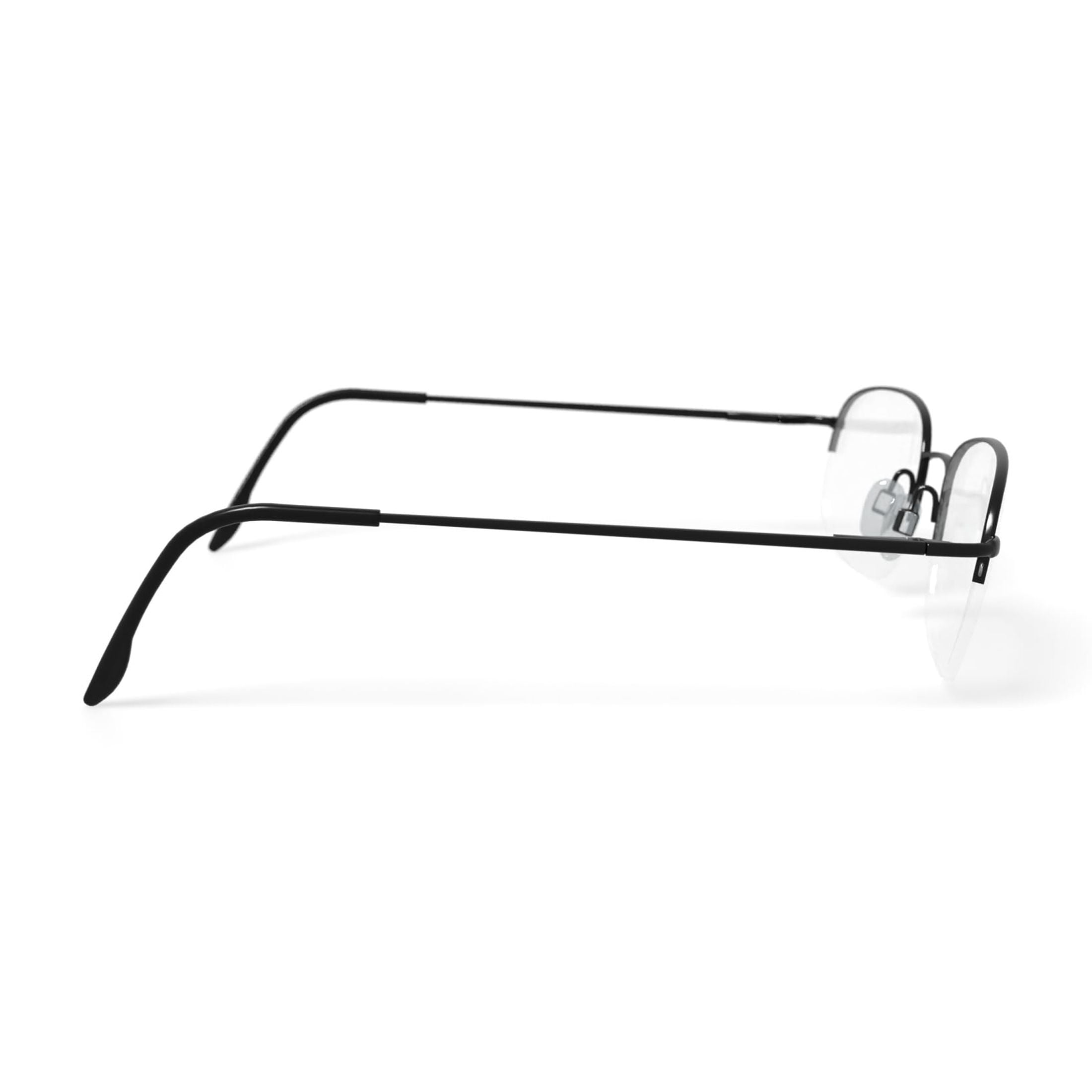 Stetson Men's ST228 Rectangular Prescription Eyeglasses with Case, Gray