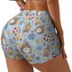 thumbnail image 1 of Fotbe Summer Time With Gnome Shorts Sin Costuras – Shorts Deportivos de Cintura Alta para Mujer, Elásticos para Gimnasio, Yoga, Running o Ciclismo-XX-Large, 1 of 8