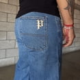 thumbnail image 3 of Jeans De Hombre Azul Medio Recto, 3 of 5