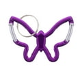 thumbnail image 1 of West Coast Paracord Butterfly Key Chain Key Clip - Double Sided Carabiner Design in Multiple Colors & Pack Sizes, 1 of 3