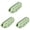 Green*3, variant on Pencil Weights Silicone for Handwriting, Fine Motor Skills Grip Aid Training Tool for Weak Hands