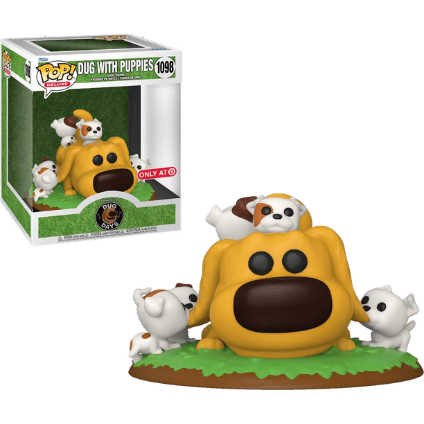 Funko POP! Deluxe Disney Dug Days Dug with Puppies #1098 - Walmart.com