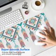 thumbnail image 4 of Long Mouse Pads for Desk,Multicolor Ethnic Geometric Border Desk Mats on Top Of Desks, Desk Mouse Pad Extra Large with 3mm Non-Slip Base and Stitched Edge for Gaming,Work,Home 35.4"x15.7", 4 of 5
