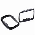 thumbnail image 5 of 1Pair Car Black Rearview Mirror Cover Shell Side Mirror Frame Replacement for-BMW E53 X5 2000-2006, 5 of 5