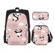 thumbnail image 1 of Fotbe Panda Set Escolar 3 en 1 para Niños - Mochila Duradera con Lonchera Aislante y Estuche para Lápices - Mochila Escolar para Niños y Niñas, 1 of 7