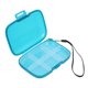 thumbnail image 1 of unbranded Organizador De Medicinas Portátil Plástico Azul Con Compartimentos Sellados Para Viaje, 1 of 7