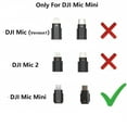 thumbnail image 5 of DJI Mic Mini Mobile Phone Adapter For iPhone 14/13/12/11/XS MAX/XR 8 7, 5 of 10