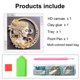 thumbnail image 4 of Kit Con Forma Especial Parcial DIY 5D Señora 30x30cm, 4 of 9