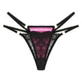 thumbnail image 3 of Women's Low Waist Mesh Briefs Solid Color Crotch Underwear Panties Vs Thong Panties Pads Control Underwear for Women Running Underwear for Women Swimwear for Women Bikini Brief Underwear for Women, 3 of 3