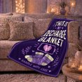 thumbnail image 6 of Recharge, Festive autumn celebration Scene, Warm Flannel Blanket for Living Room and Reading Nook with Detailed Artwork with Rich Color Accents, Art Lovers autumn celebration Gift, Festive Home Decor, 6 of 9