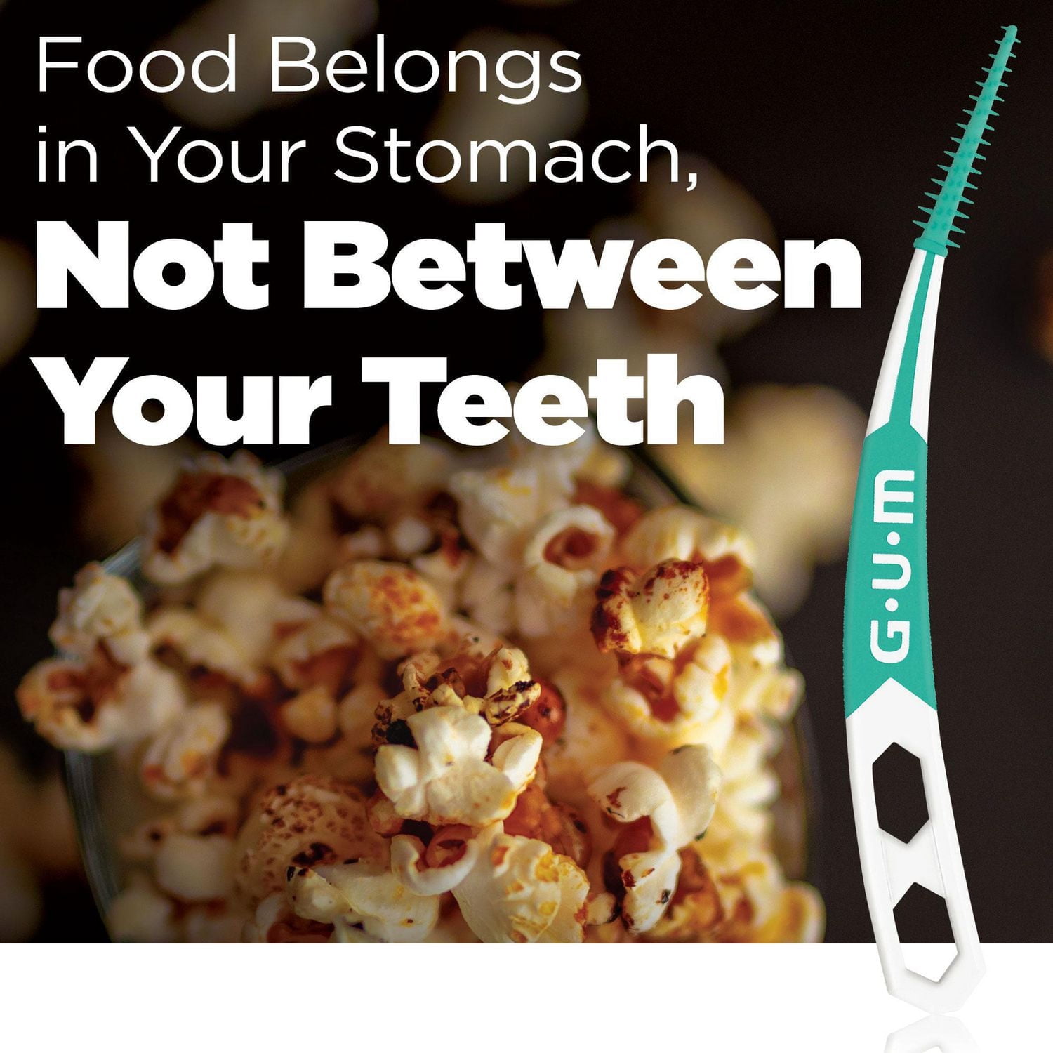 GUM® Soft-Picks® Advanced Dental Picks, Curved Design, Precision Control, Travel Case