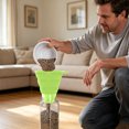 thumbnail image 6 of Funnels for Kitchen Use Filling Bottles,Kitchen Funnels,Foldable Silicone Funnel,5.7IN Collapsible Small & Large Funnels for Kitchen, Water Bottles & Liquid Transfer(Green), 6 of 6