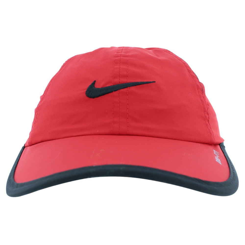 Nike Boys Dri Fit Featherlight Adjustable Hat Red One Size Walmart