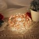 thumbnail image 3 of Decoración para fiestas al aire libre con estrellas blancas, 8 modos, luces LED solares de alambre de cobre de 30 m, 3 of 8