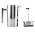 thumbnail image 2 of French Press Coffee Maker, Stainless Steel Coffee Maker, Double Wall Insulated Coffee Press with Filter[1000ML], 2 of 9