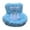 Blue, variant on SNGMN Car Decorations Car Seat for Dolls with Soft Furry Cushion Have a Seat Clips onto Car Air Vent Includes Seat Leg for Desktop Display