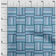 thumbnail image 2 of Rayon de Pomme Tissu Vert Foncé Turquoise Robe Géométrique Tissu Tissu Imprimé par la Cour 56 Pouces de Large, 2 of 5