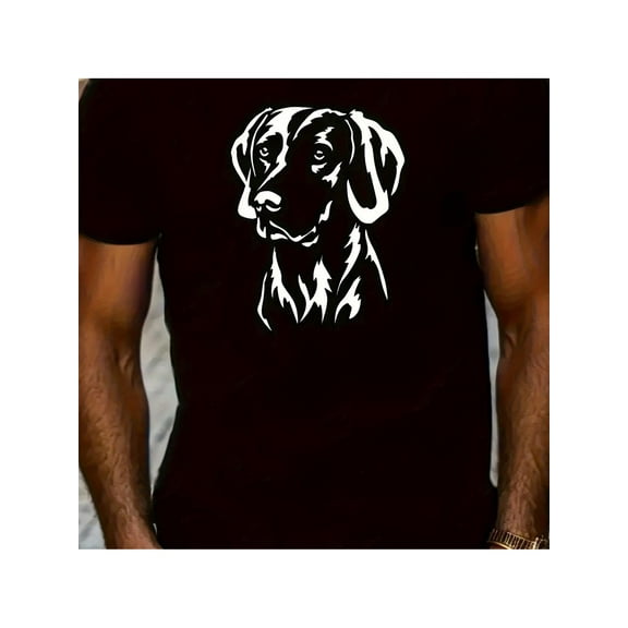 Men's Animal Graphic Tees Shirt Unisex Cotton Oversized T-Shirt Short Sleeve Vintage Streetwear Casual Tee Top Black L