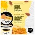 thumbnail image 3 of Organic Shop Hair Mask – Honey & Almond Strengthening Deep Conditioner, Hydrates, Nourishes & Repairs Dry, Damaged Hair, Intensive Hydration All Hair Types. 250 ml, 3 of 9