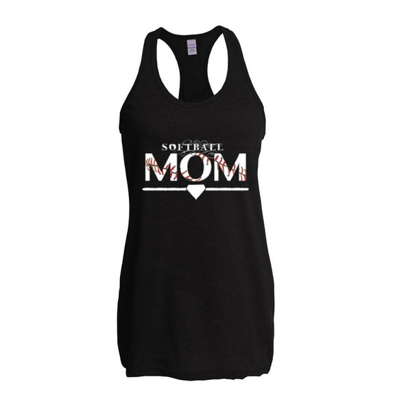 NIB - Women's Racerback Tank Top - Softball Mom
