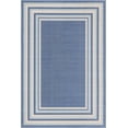 thumbnail image 2 of Rugs.com Lotus Collection Rug – 4' x 6' Blue Low Rug Perfect For Entryways, Kitchens, Breakfast Nooks, Accent Pieces, 2 of 9
