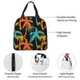 thumbnail image 4 of Honeii Palm Trees Print Lunch Bag Women, Lunch Box Lunch Bag for Women Adult Men, Small Leakproof Cute Lunch Tote Large Capacity Reusable, 4 of 8