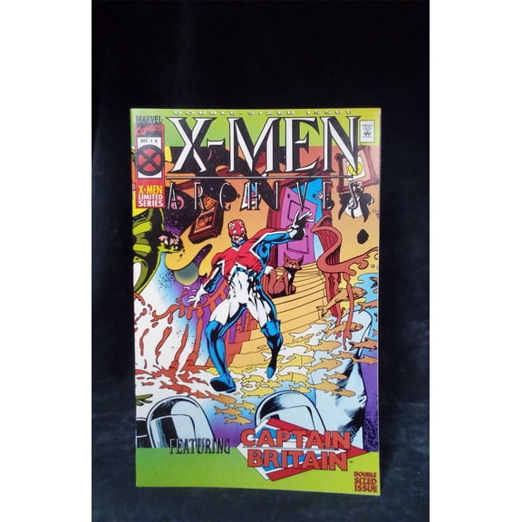 Pre-Owned X-Men Archives Featuring Captain Britain #6 1995 Marvel Comics Comic Book