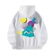 thumbnail image 2 of Sudadera con capucha de manga larga, sudadera con capucha, cómoda, holgada, estampada, sudadera con capucha para mujer, para vacaciones, trabajo, uso , L L, 2 of 10