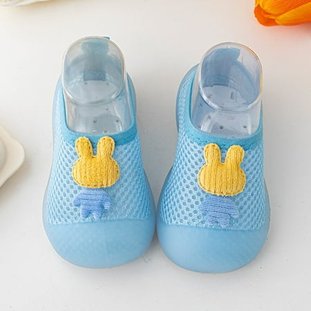 

Cathalem Shoes Toddler 5 Boys Girls Animal Prints Cartoon Socks Shoes Toddler Breathable Mesh Toddler Girl Shoes Blue 12 Months